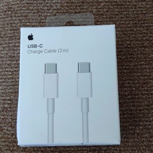 Apple usb-c charge cable.
